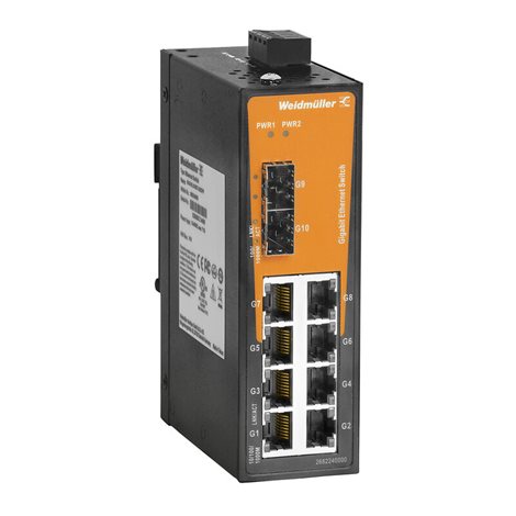 IE-SW-EL10-8GT-2GESFP Síťový spínač, neřízený, Gigabit Ethernet