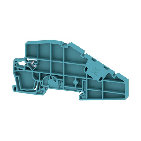 AEB ITB 2.5/4 BB BL Bočnice, Modrá, TS 35, V-0, Wemid, Šířka: 5.1 mm, 130 °C