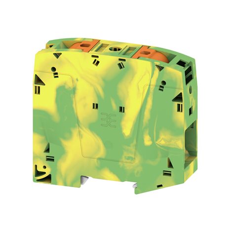A2C 95/120 PE PE svorka, PUSH IN, 95 mm², 1000 V, zelená / žlutá
