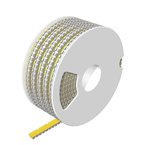 SFM 4/18 3.3-4.0 MM GE Označení vodičů a kabelů, 2.5 - 4 mm, 18 x 5.7 mm, Žlutá