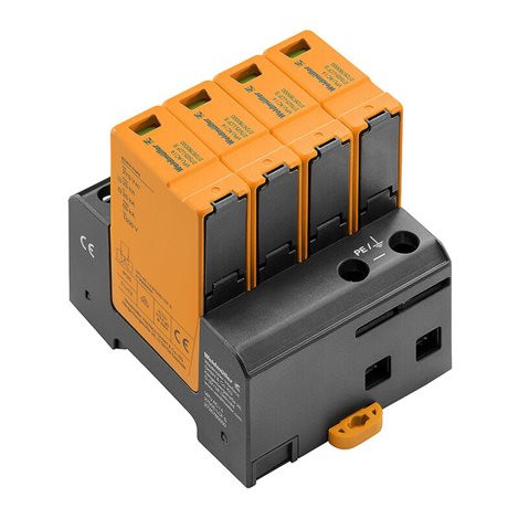 VPU AC I 4 275/25 LCF S Svodič přepětí T1+T2 TN-S zapouzdřené jiskřiště výměnné moduly 4mod. vyšší p