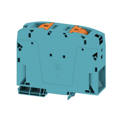 A2C 150/185 BL Průchozí svorka, PUSH IN, 150 mm², 1000 V, 309 A, modrá