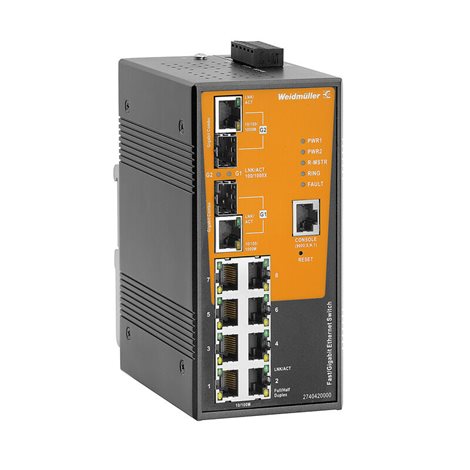 IE-SW-AL10M-8TX-2GC Síťový spínač