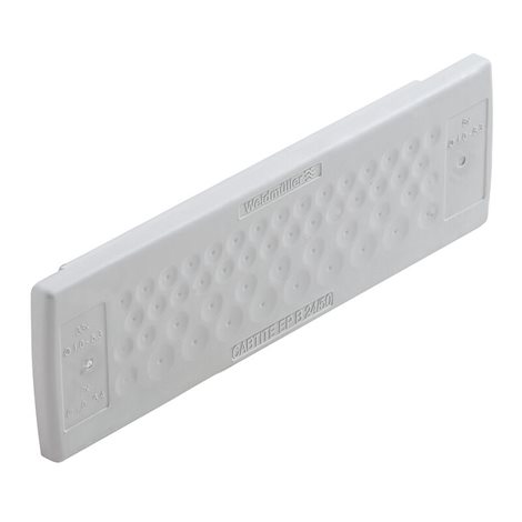 CABTITE EP B 24/50 GY Deska pro kabelový vstup