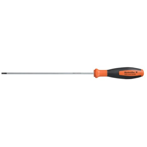 SDS 0.6X3.5X200 Šroubovák šířka čepele 3.5 mm, délka čepele: 200 mm, tloušťka čepele 0.6 mm