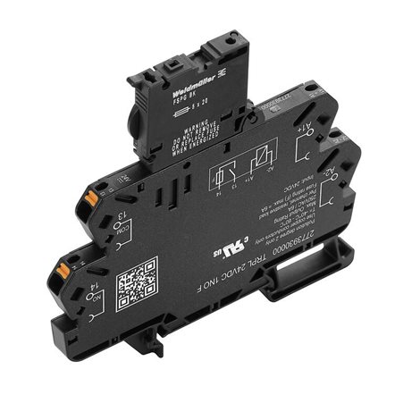 TRPL 24VDC 1NO F Moduly TERMSERIES - kompaktní, Reléový modul, Pojistka, Počet kontaktů: 1