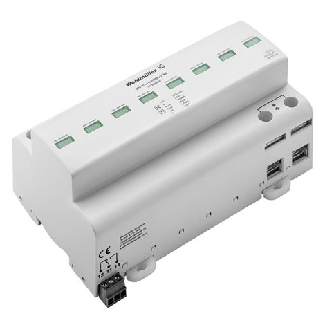 VPU AC I 4 R 275/25 LCF MB Svodič přepětí T1+T2 TN-S sériová kombinace jiskřiště a varistoru 8mod.