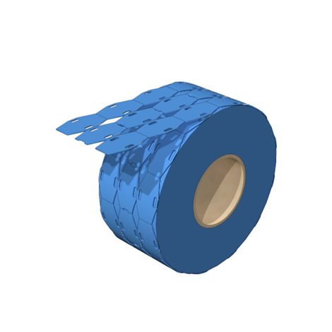 SFX-VT 9/24 MM BL SlimFix, Označení vodičů a kabelů, 7 - , 26 x 15 mm, Modrá