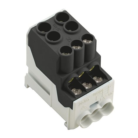 WPD 100 2X25/6X10 BK černá