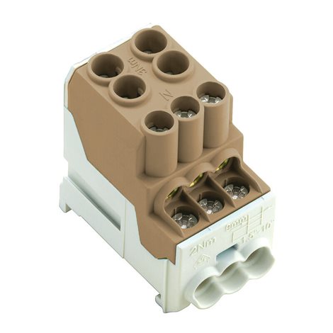 WPD 100 2X25/6X10 BN hnědá