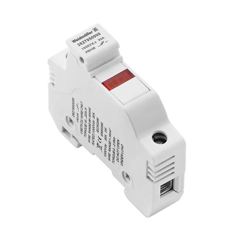 FUSEHOLDER WSFH 10X38 1KV LED Držák pojistky, 1000 V, 10x38