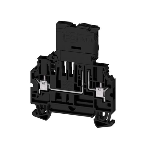 W2C 4 FS 100-250V BK Svorka pojistky, šroubové připojení, černá, 4 mm², 6.3 A, 250 V