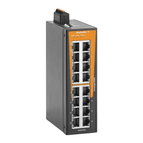IE-SW-BLB-16-16TX Síťový spínač, neřízený, Fast Ethernet, Počet portů: 16x RJ45, IP30, -40 °C...75 °