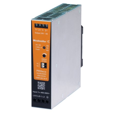 PRO ECO3 120W 24V 5A II   Elektrické napájení, jednotka elektrického napájení ve spínacím režimu 24V