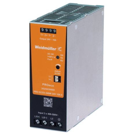 PRO ECO3 240W 24V 10A II Elektrické napájení, jednotka elektrického napájení ve spínacím režimu 24V