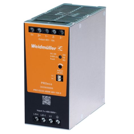 PRO ECO3 480W 24V 20A II Napájecí zdroj, napájecí jednotka s přepínačem, 24 V