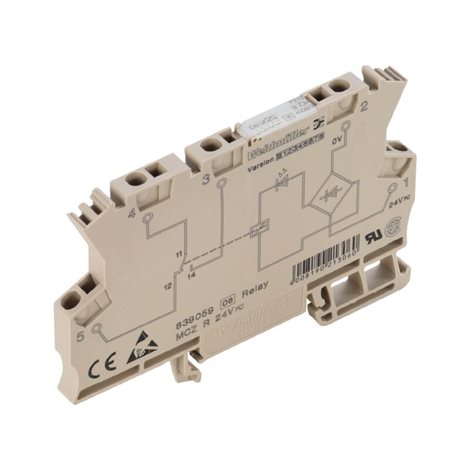 MCZ R 48...110VDC 1CO TRAK MCZ-SERIES TRAK, Reléový modul, Počet kontaktů: 1 CO contact Ag