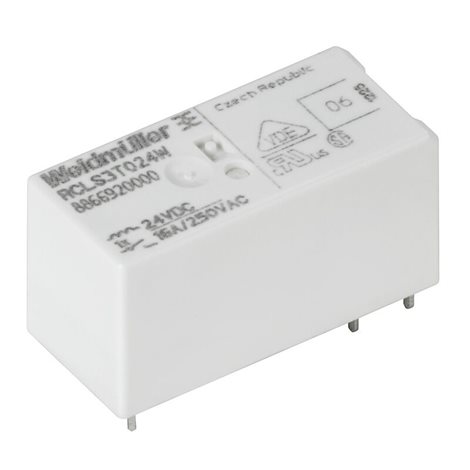 RCLS3L024W TERMSERIES, Relé, Počet kontaktů: 1 Spínací kontakt AgSnO2, Jmenovité řídicí napětí: 24 V