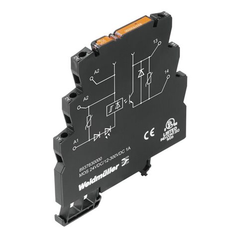 MOS SUPPLY MICROOPTO, Modul zdroje, Šroubové připojení