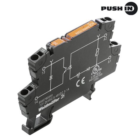 TOP 230VAC/48VDC 0.5A RC TERMOPTO, polovodičová relé, 1 Spínací kontakt (Tranzistor), Jmen