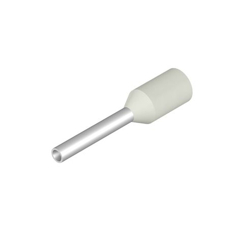 H0,5/14T W BD vodič a dutinka, izolované, 10 mm, 8 mm, Bílá
