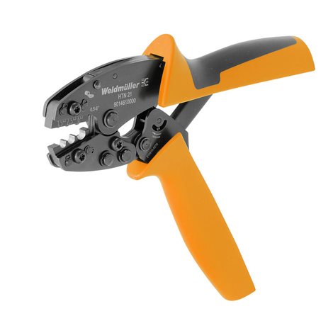 HTN 21 Nástroj k nalisování koncovek, Nástroj k nalisování kontaktů, 0.5mm2, 6mm2, Drážkov