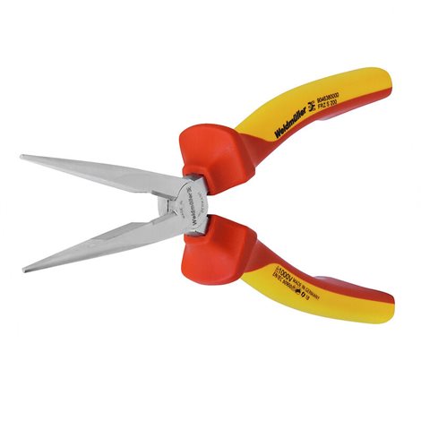 FRZ S 200 Kleště s dlouhým nosem izolované dle VDE se střihačem, dlouhé 200 mm