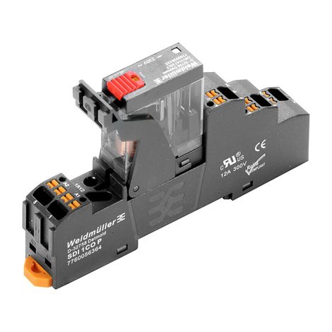DRIKITP 24VAC 1CO LD/PB Reléový modul