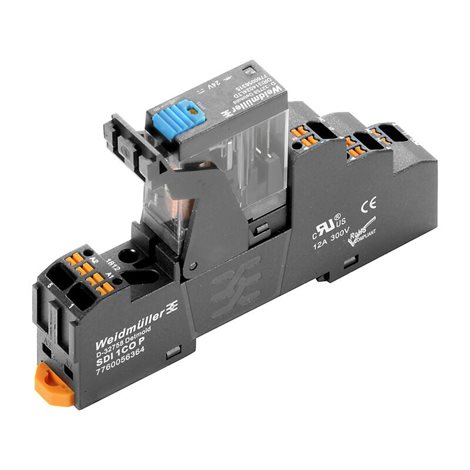 DRIKITP 24VDC 1CO LD/PB Reléový modul