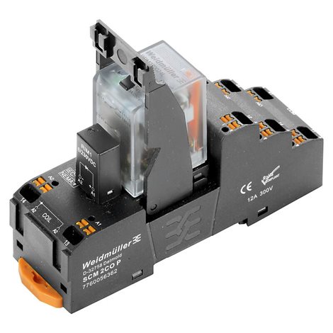 DRMKITP 24VDC 2CO LD Reléový modul