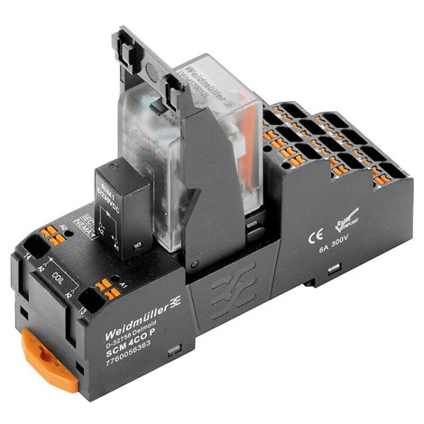 DRMKITP 24VDC 4CO LD  Reléový modul