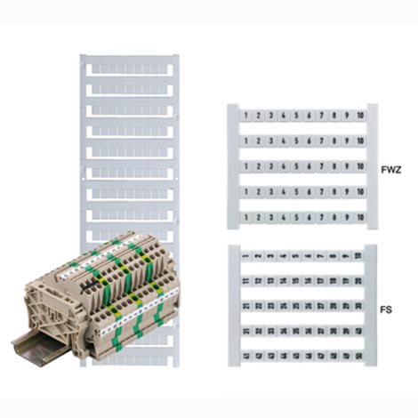 DEK 5 FWZ 2,4,6-20 Dekafix, Označení svorek, 5 x 5 mm, Rozteč v mm (P): 5.00 Weidmueller, 