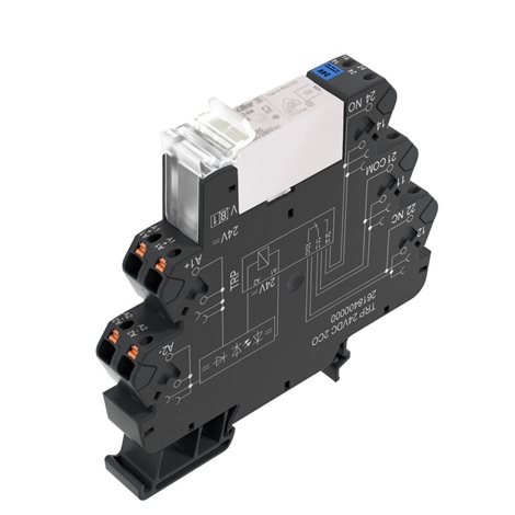 TRP 24VDC 1CO 16A Reléový modul, Počet kontaktů: 1, CO contact AgNi
