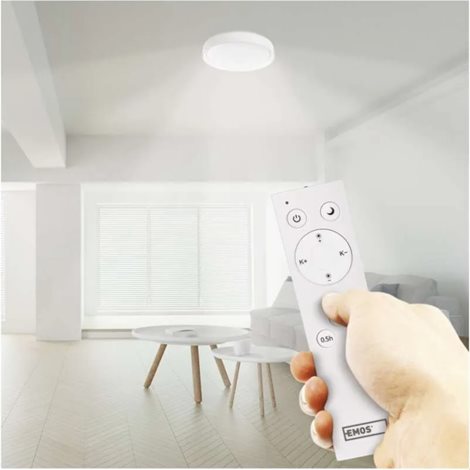 ZM5192 GoSmart chytré LED svítidlo ILVI , přisazené, kruhové, 45W, CCT, stmívatelné, Wi-Fi + DO 5