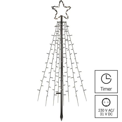 DCTC02 180LED XMAS GARDEN LIGHT IP44 CW 3