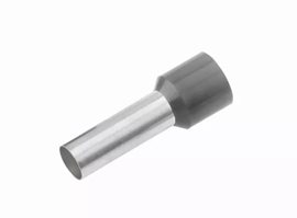187004 Izolovaná dutinka Cu 0,75/8 mm, šedá (100 ks)