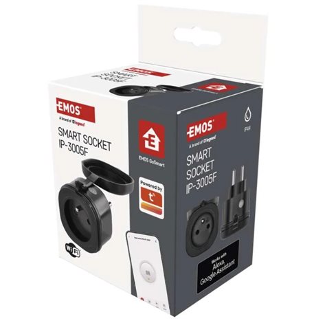 P5552 GoSmart WiFi zásuvka s časovačem/wattmetrem IP44 IP-3005F 6