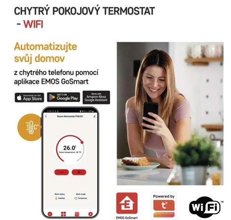 P56201 GOSMART TERMOSTAT WIFI PROG.P56201 3