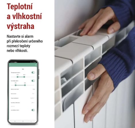 EGS0102 GoSmart Digitální bezdrátový teploměr ZigBee 3