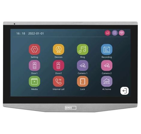 H4021 GoSmart Přídavný monitor IP-750B domácího videotelefonu IP-750A 2