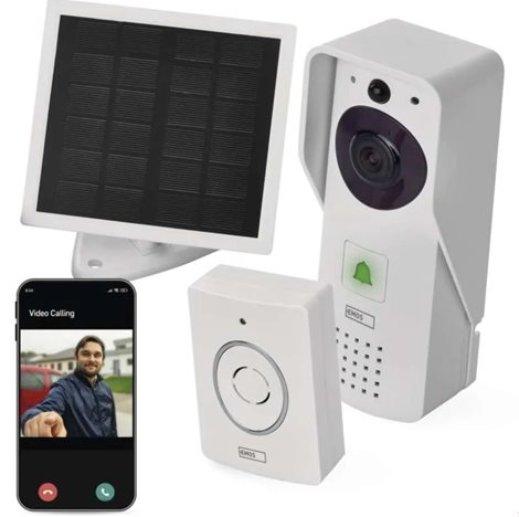 H4030 GOSMART VIDEOZVONEK IP-09D DC BATERIOVÝ 1