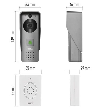 H4031 GOSMART VIDEOZVONEK IP-09C 5