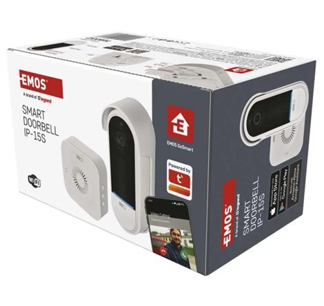 H4032 GOSMART VIDEOZVONEK IP-15S DC BATERIOVÝ 10