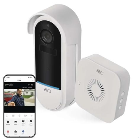H4032 GOSMART VIDEOZVONEK IP-15S DC BATERIOVÝ 1