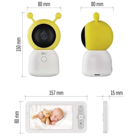 H4052 GOSMART IP BABY MONITOR IP-500 GUARD 3