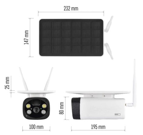 H4056 GOSMART IP KAMERA VENKOVNÍ IP-600 EYE 3