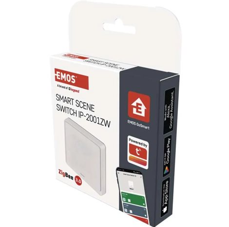H5011 GOSMART SCÉNICKÝ VYPÍNAČ 1TL IP-2001ZW ZIGBEE 8