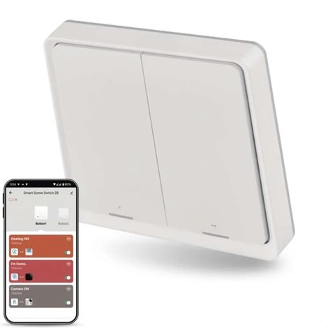 H5012 GOSMART SCÉNICKÝ VYPÍNAČ 2TL IP-2002ZW ZIGBEE 1