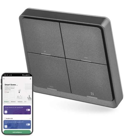 H5016 GOSMART SCÉNICKÝ VYPÍNAČ 4TL IP-2004ZB ZIGBEE 1