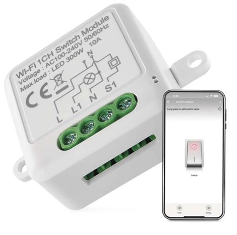 H5105 GOSMART MODUL SPÍNACÍ 1CH LN IP-2101SW WIFI 1